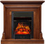 Каминокомплект Bradford - Орех с очагом Majestic FX Black Каминокомплект Bradford - Орех с очагом Majestic FX Black
