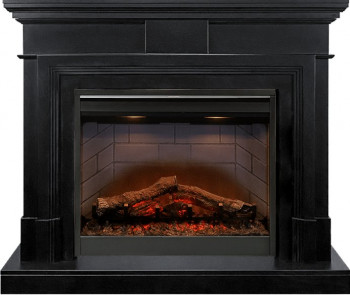 Каминокомплект Coventry - Черный с очагом Symphony 26'' DF2608-INT Каминокомплект Coventry - Черный с очагом Symphony 26'' DF2608-INT