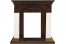 Каминокомплект Bern Сланец мелкий белый / Темный дуб с очагом Fobos FX Black