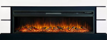 Каминокомплект Modern 60 (Разборный) - Белый с черным с очагом Vision 60 LOG LED Каминокомплект Modern 60 (Разборный) - Белый с черным с очагом Vision 60 LOG LED
