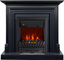 Каминокомплект Bradford - Серый графит с очагом Aspen Black Каминокомплект Bradford - Серый графит с очагом Aspen Black