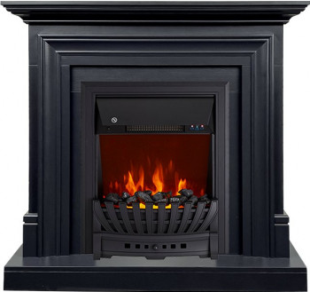 Каминокомплект Bradford - Серый графит с очагом Aspen Black Каминокомплект Bradford - Серый графит с очагом Aspen Black