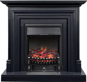 Каминокомплект Bradford - Серый графит с очагом Fobos FX Black Каминокомплект Bradford - Серый графит с очагом Fobos FX Black