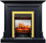 Каминокомплект Bradford - Серый графит с очагом Fobos FX M Brass Каминокомплект Bradford - Серый графит с очагом Fobos FX M Brass