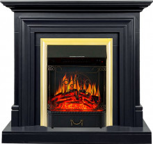 Каминокомплект Bradford - Серый графит с очагом Majestic FX Brass Каминокомплект Bradford - Серый графит с очагом Majestic FX Brass