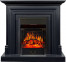 Каминокомплект Bradford - Серый графит с очагом Majestic FX Black Каминокомплект Bradford - Серый графит с очагом Majestic FX Black