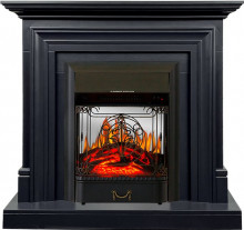 Каминокомплект Bradford - Серый графит с очагом Majestic FX M Black RC Каминокомплект Bradford - Серый графит с очагом Majestic FX M Black RC