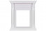 Каминокомплект Orlean - Белый с очагом Majestic FX Black Каминокомплект Orlean - Белый с очагом Majestic FX Black