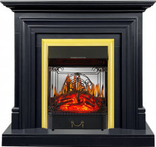 Каминокомплект Bradford - Серый графит с очагом Majestic FX M Brass Каминокомплект Bradford - Серый графит с очагом Majestic FX M Brass