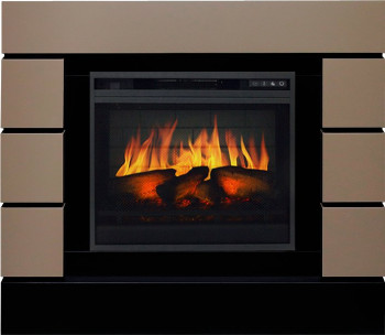 Каминокомплект Lindos - Beige Grey с очагом Vision 23 EF LED 3D FX Каминокомплект Lindos - Beige Grey с очагом Vision 23 EF LED 3D FX