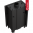 Топка с теплообменником Kratki PRO MBM/PW/10/L/BS/W угловое стекло слева