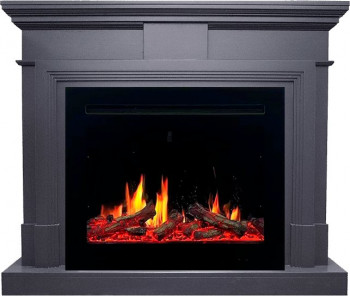 Каминокомплект Coventry Graphite Grey - Серый графит с очагом 5D V-ART 25 Каминокомплект Coventry Graphite Grey - Серый графит с очагом 5D V-ART 25