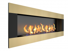 Биокамин Elliot horizontal 1800 латунный (ZeFire) Биокамин Elliot horizontal 1800 латунный (ZeFire)