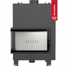 Топка с теплообменником Kratki PRO MBO/PW/15/L/BS/W угловое стекло слева Топка с теплообменником Kratki PRO MBO/PW/15/L/BS/W угловое стекло слева