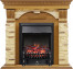 Каминокомплект Dublin - Дуб / Сланец с очагом Fobos FX Black Каминокомплект Dublin - Дуб / Сланец с очагом Fobos FX Black