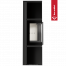 Печь Kratki PRO TORA/M 8 кВт, чёрное стекло Печь Kratki PRO TORA/M 8 кВт, чёрное стекло