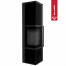 Печь Kratki PRO TORA/L 8 кВт, чёрное стекло Печь Kratki PRO TORA/L 8 кВт, чёрное стекло