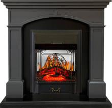 Каминокомплект Langford - Серый графит с очагом Majestic FX M Black