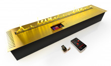Автоматический биокамин ZeFire М 1400 латунный с ДУ (ZeFire)