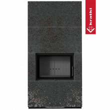 Каминокомплект Kratki PRO FLOKI OXIDE NERO Каминокомплект Kratki PRO FLOKI OXIDE NERO