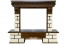 Каминокомплект Pierre Luxe LORD - Темный дуб / Белый с очагом Emerald 28 Каминокомплект Pierre Luxe LORD - Темный дуб / Белый с очагом Emerald 28