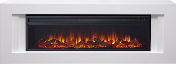 Каминокомплект Line 60 SFT - Белый с очагом Vision 60 LOG LED Каминокомплект Line 60 SFT - Белый с очагом Vision 60 LOG LED
