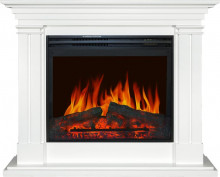 Каминокомплект Lyon - Белый с очагом Jupiter FX New Каминокомплект Lyon - Белый с очагом Jupiter FX New