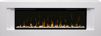 Каминокомплект Line - Белый с очагом Ignite XLF50 Каминокомплект Line - Белый с очагом Ignite XLF50