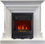 Каминокомплект Bradford - Белый с очагом Aspen Black Каминокомплект Bradford - Белый с очагом Aspen Black