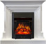 Каминокомплект Bradford - Белый с очагом Majestic FX Black Каминокомплект Bradford - Белый с очагом Majestic FX Black
