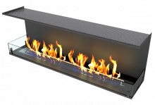 Встраиваемый торцевой очаг Standart 1500, ZeFire